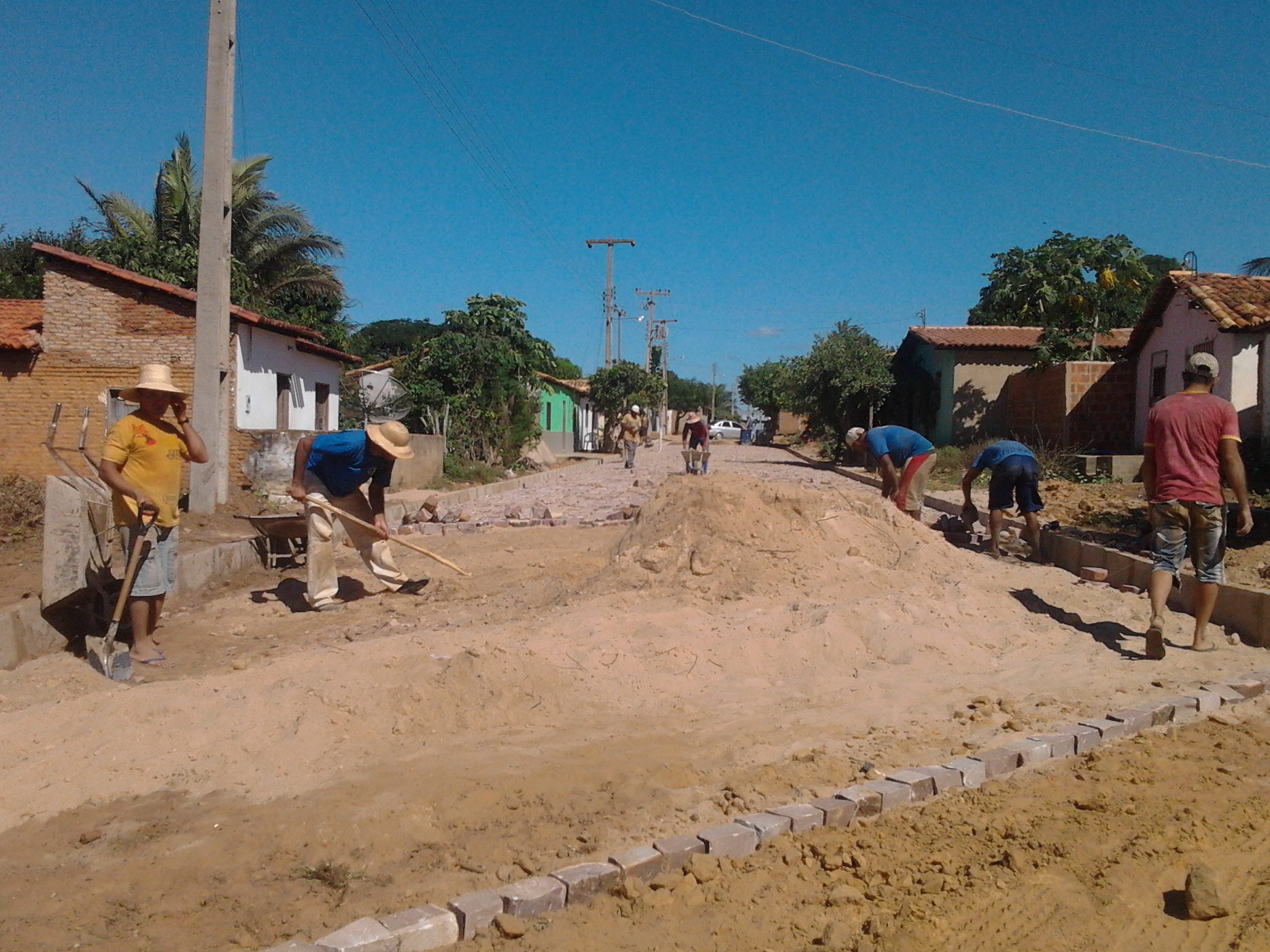 Oeiras deve receber mais de 10 mil metros quadrados em obras de pavimentação