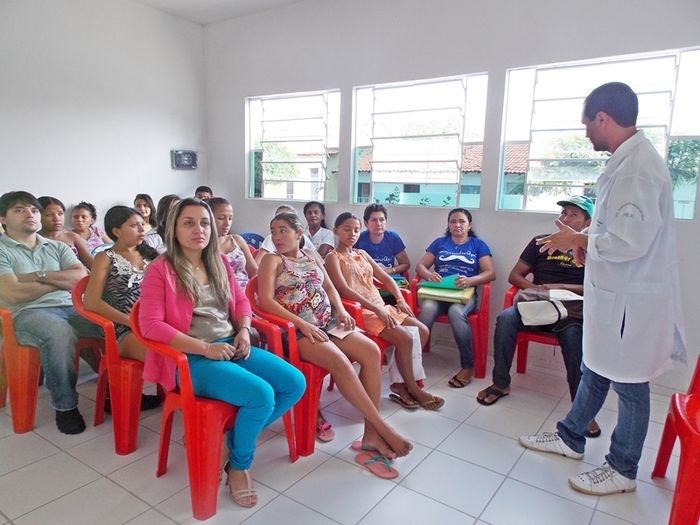 Secretaria Municipal de Saúde realiza palestra para grávidas no Posto Fundec  - Imagem 1