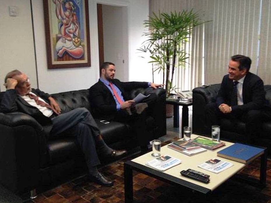 Prefeito Lukano Sá discute benefícios para Oeiras em reunião com o senador Ciro Nogueira