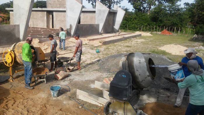 COMEÇA MAIS UMA ETAPA DA OBRA DE CONSTRUÇÃO DO GINÁSIO COBERTO DA ESCOLA ZEZINHO DONDON - Imagem 5