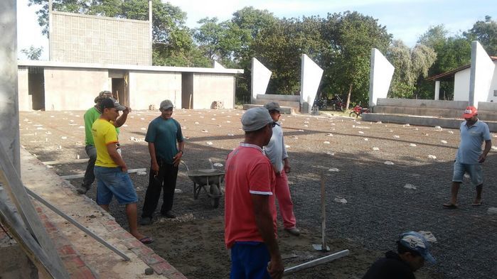 COMEÇA MAIS UMA ETAPA DA OBRA DE CONSTRUÇÃO DO GINÁSIO COBERTO DA ESCOLA ZEZINHO DONDON - Imagem 2
