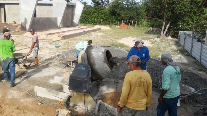 COMEÇA MAIS UMA ETAPA DA OBRA DE CONSTRUÇÃO DO GINÁSIO COBERTO DA ESCOLA ZEZINHO DONDON - Imagem 3
