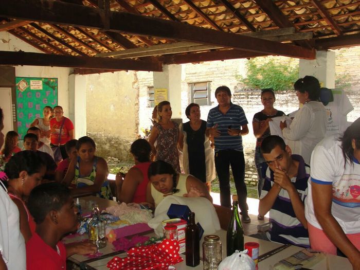 APAE de Barras realizou I Oficina de Artesanato - Imagem 1