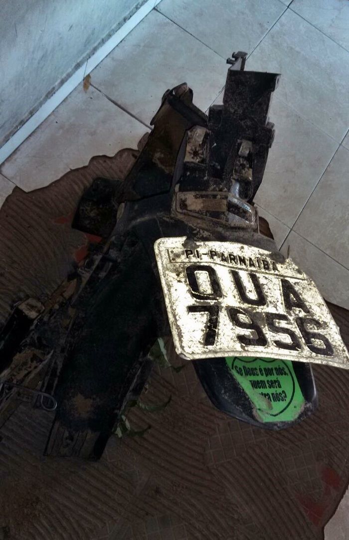 PM encontra peças de moto enterradas em Parnaíba - Imagem 3