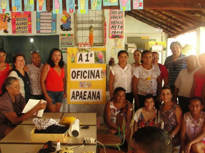 APAE de Barras realizou I Oficina de Artesanato - Imagem 3