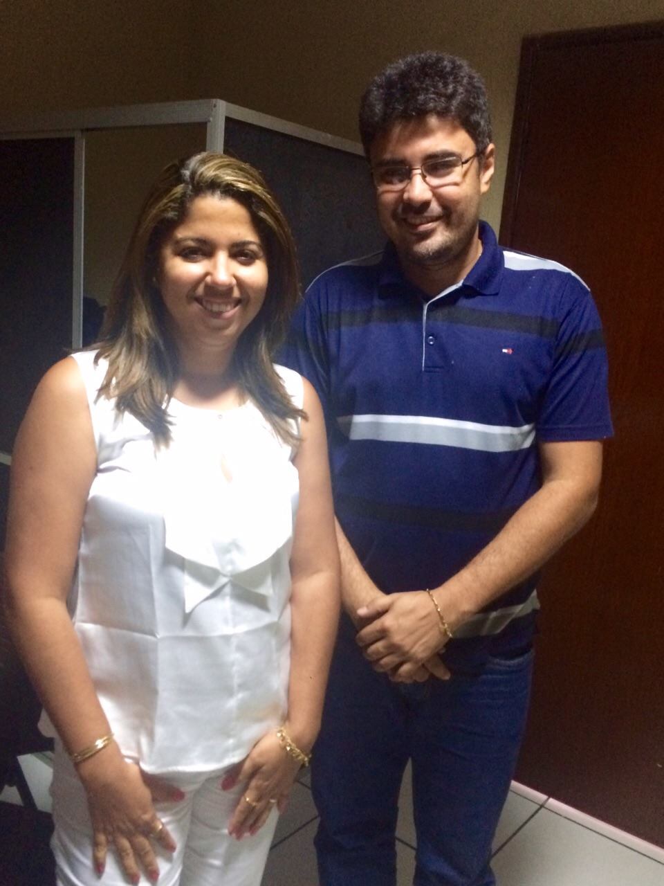 Coordenadora do Iapep da agência de Campo Maior, Regiane Carla, iniciou visitas às clínicas de Campo Maior