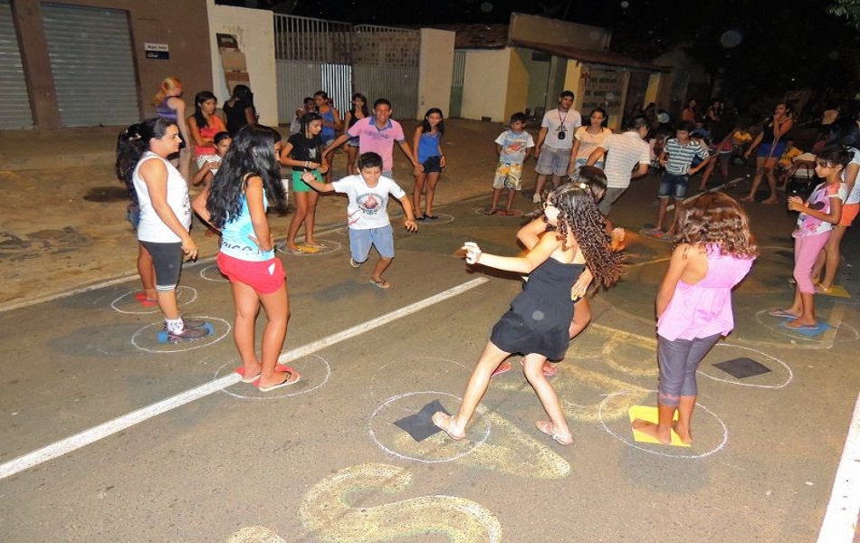Semana de Mobilização Saúde na Escola foi fechada com a Rua de Brincadeiras