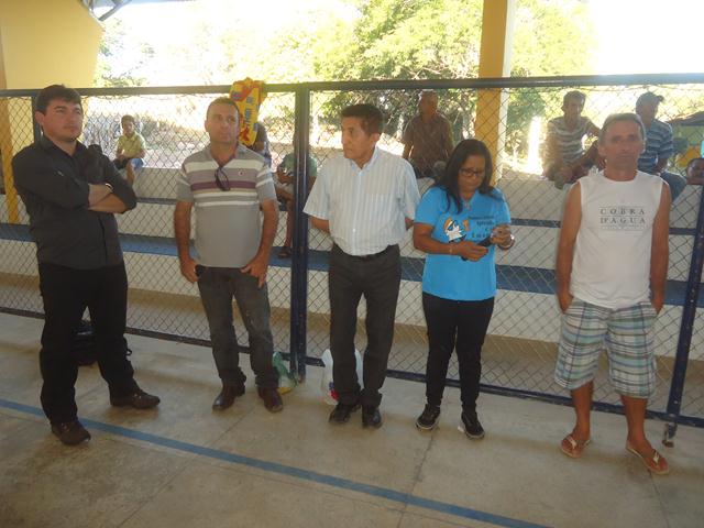 Quadra Poliesportiva da Comunidade Brejo da Fortaleza é Aberto Para os Jogos - Imagem 4