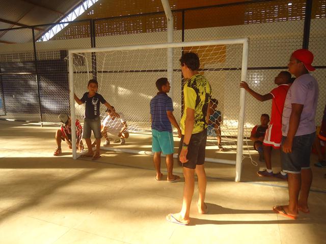 Quadra Poliesportiva da Comunidade Brejo da Fortaleza é Aberto Para os Jogos - Imagem 6