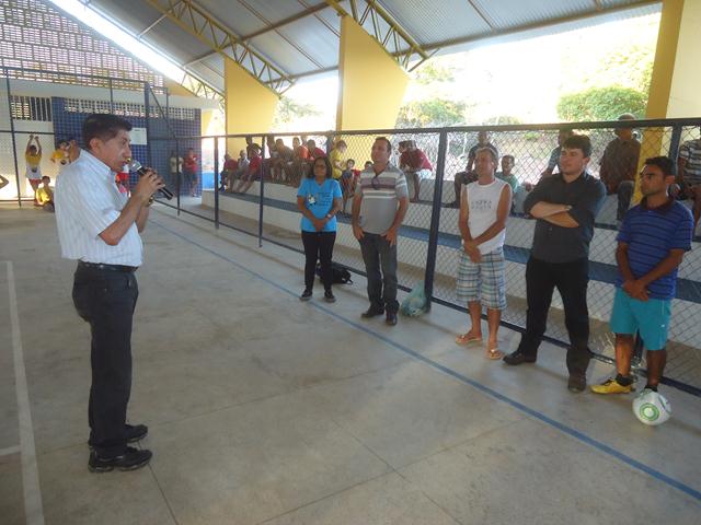 Quadra Poliesportiva da Comunidade Brejo da Fortaleza é Aberto Para os Jogos - Imagem 25