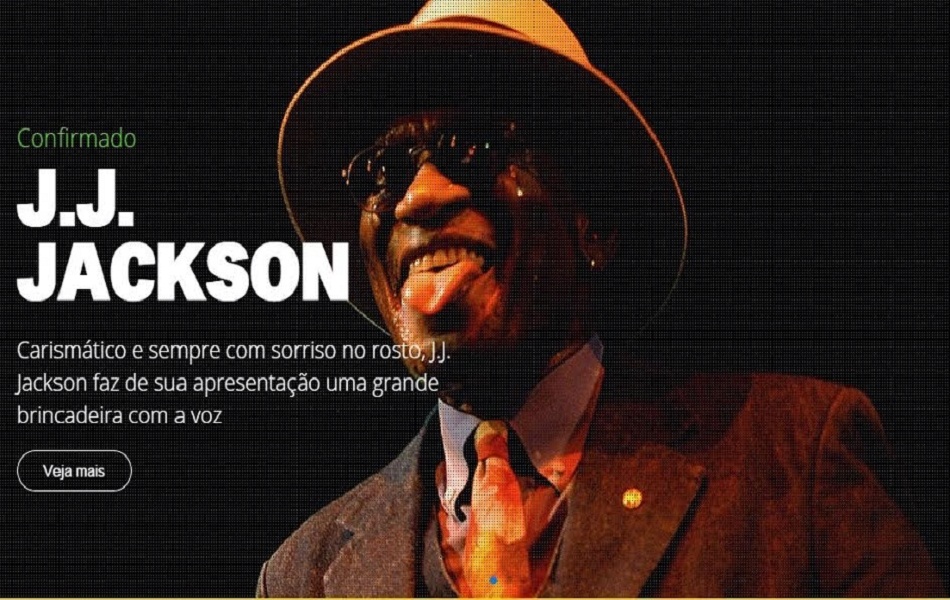 O blues contagiante do americano J. J. Jackson também estará no Festival de Inverno