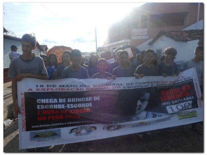  Manifestação 18 de Maio, “dia de Combate ao Abuso e À Exploração Sexual de Crianças e Adolescentes” - Imagem 4