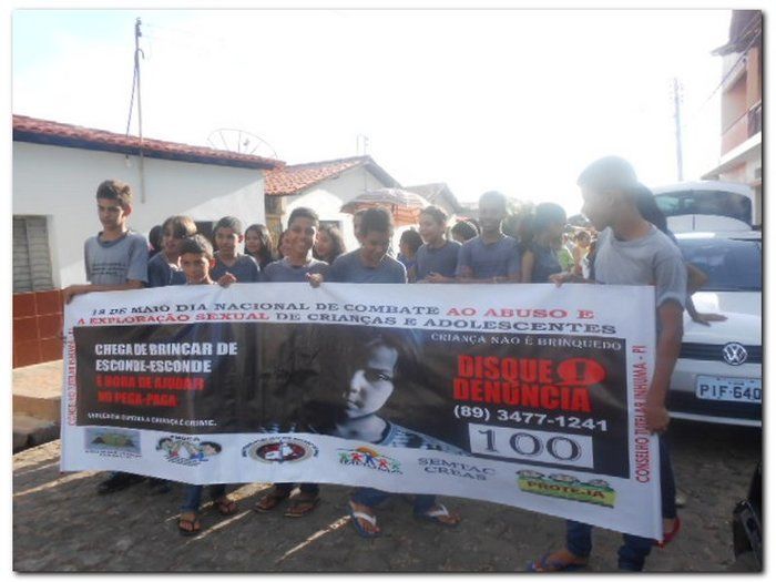  Manifestação 18 de Maio, “dia de Combate ao Abuso e À Exploração Sexual de Crianças e Adolescentes” - Imagem 1