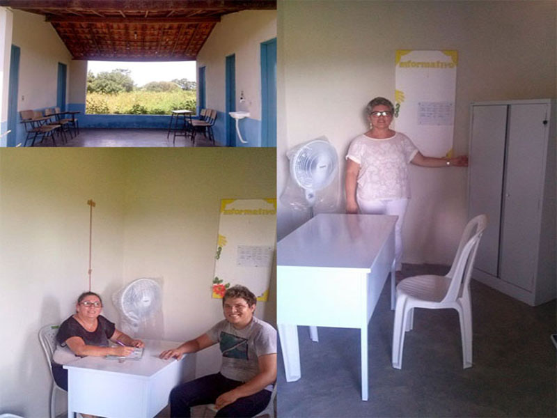 SECRETARIA DE SAÚDE  amplia posto de atendimento na zona rural