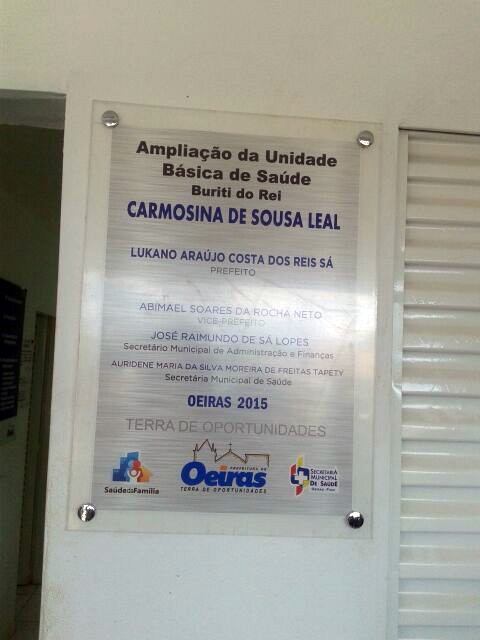 Lukano Sá entrega mais uma UBS no povoado Buriti do Rei - Imagem 1