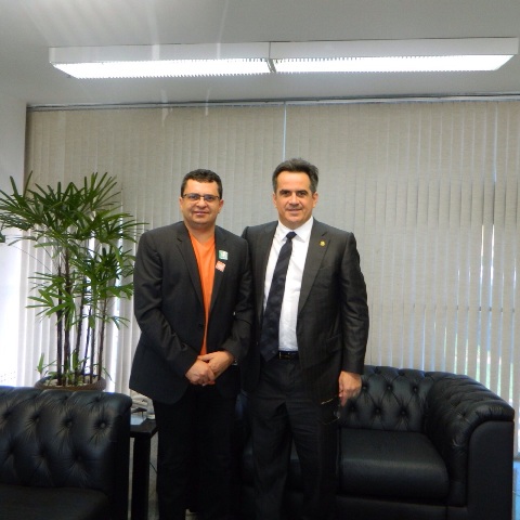 Prefeito Venicio do Ó se reuni com senador Ciro Nogueira  - Imagem 1