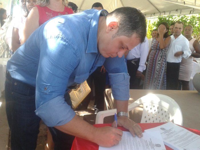 Genis Oliveira e Dejalma Furtado oficializaram a união - Imagem 1