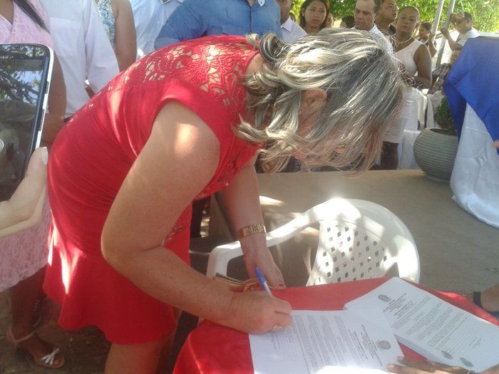 Genis Oliveira e Dejalma Furtado oficializaram a união - Imagem 2