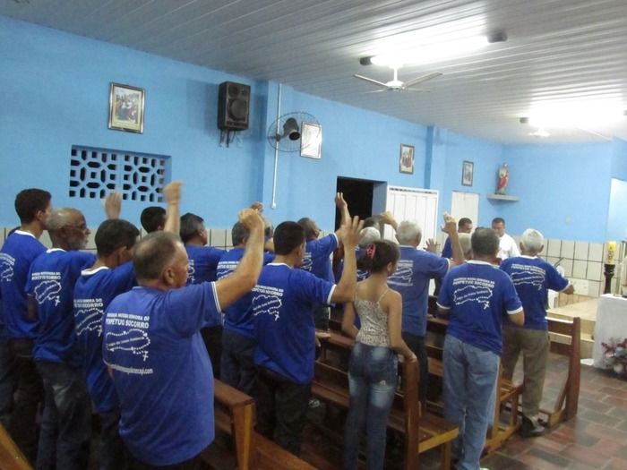 Encontro do Terço dos Homens atrai devotos na Diaconia de Fátima em Agricolândia - Imagem 12
