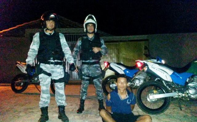 Dupla é presa após assaltar filha de cabo da PM em Campo Maior - Imagem 1