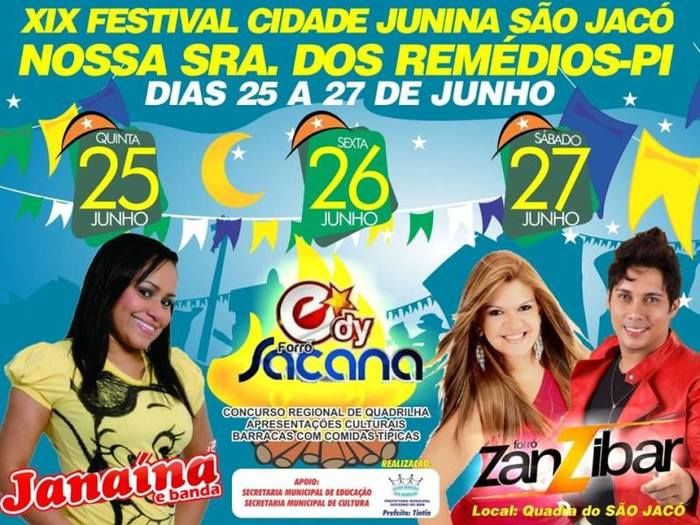 Tudo pronto para o XIX Festival Junino de N. S. dos Remédios! - Imagem 1