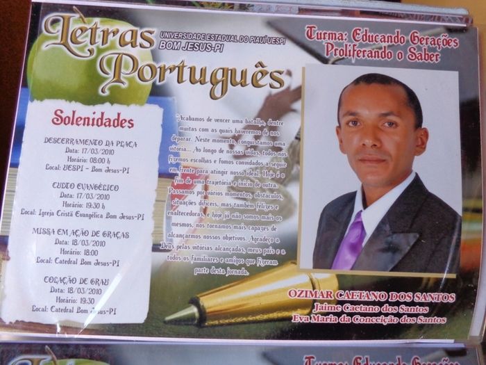 “O Sucesso dos Improváveis” – Professor que trabalhava durante o dia, estudava a noite no EJA, fazia as tarefas no horário de almoço na roça e percorr - Imagem 1