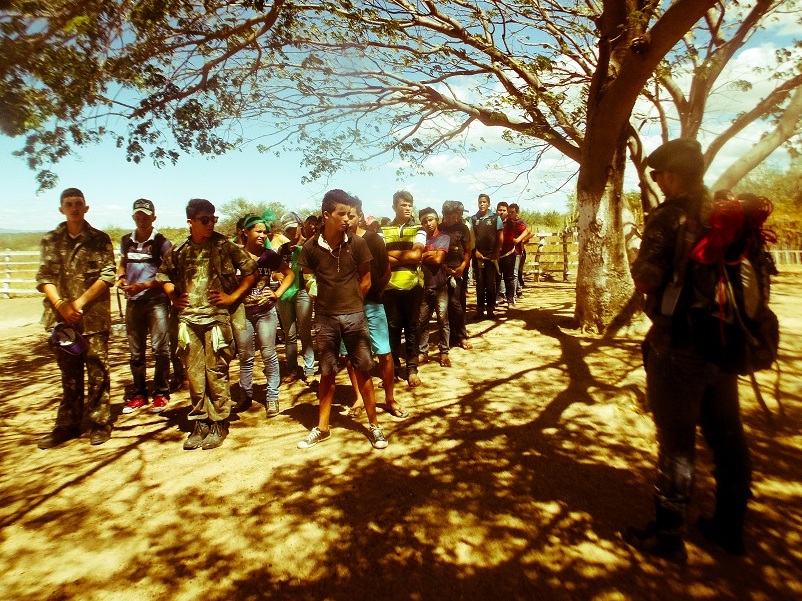 Alunos do “Projeto de Vida” participam de aula ao ar livre