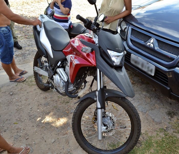 Moto furtada em Parnaíba é recuperada pela PM em menos de 24h - Imagem 1