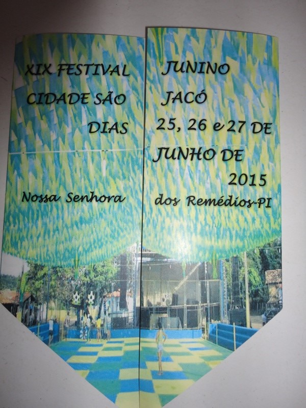 Convite do XIX Festival Junino Cidade São Jacó - Imagem 3