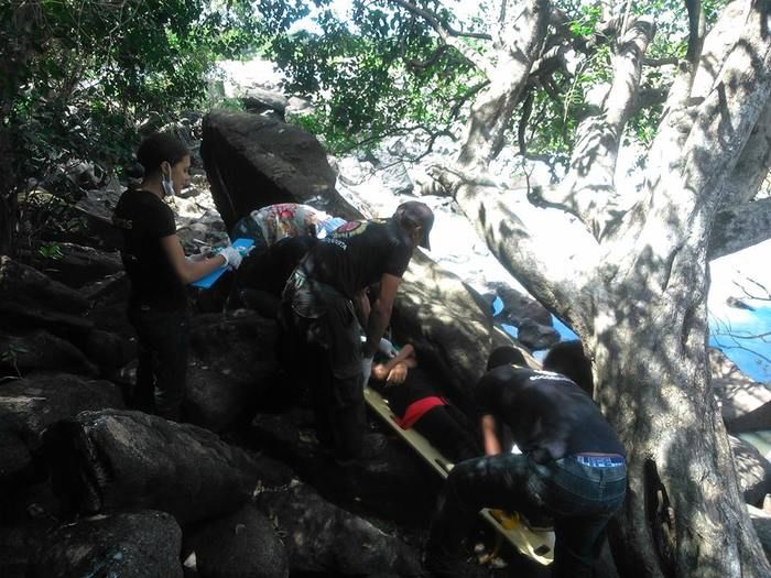 GAV realiza simulado de resgate na Cachoeira da Lapa em Barras - Imagem 4