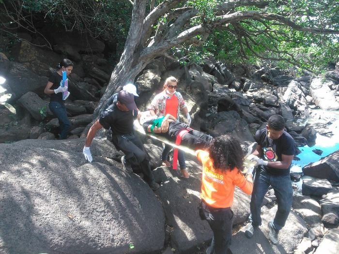 GAV realiza simulado de resgate na Cachoeira da Lapa em Barras - Imagem 6