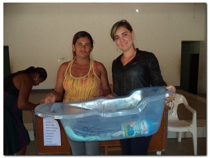 CRAS realiza palestra de esclarecimento do Programa Bolsa-família-PBF, para o Grupo de Apoio  e Orientação a Gestante. - Imagem 8