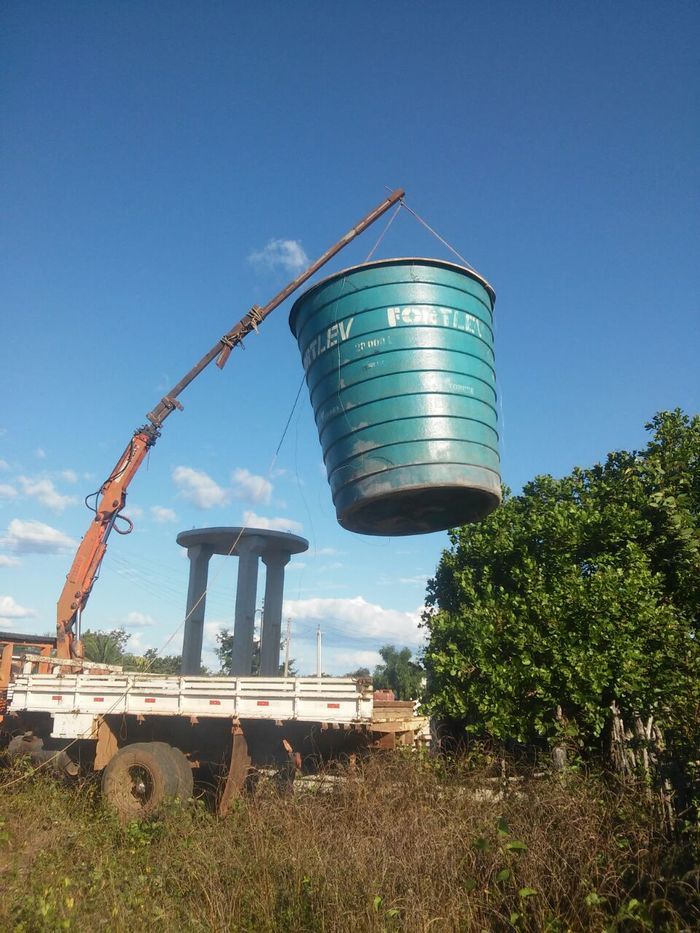 Prefeitura de Boa Hora coloca caixa d’água de 20 mil litros no bairro Parazinho. - Imagem 18