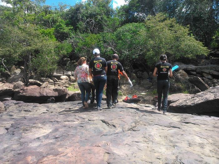 GAV realiza simulado de resgate na Cachoeira da Lapa em Barras - Imagem 10