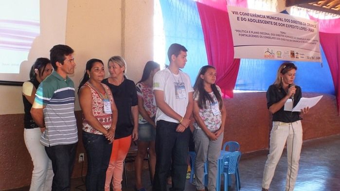 VIII Conferencia dos Direitos da Criança e do Adolescente de Dom Expedito Lopes - Imagem 68