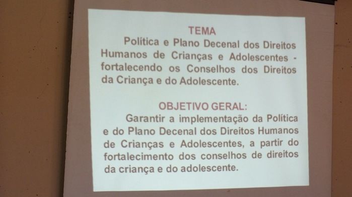 VIII Conferencia dos Direitos da Criança e do Adolescente de Dom Expedito Lopes - Imagem 43
