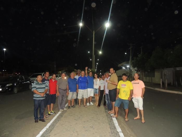 Prefeitura de Água Branca testa nova iluminação pública para o aniversário do município - Imagem 2