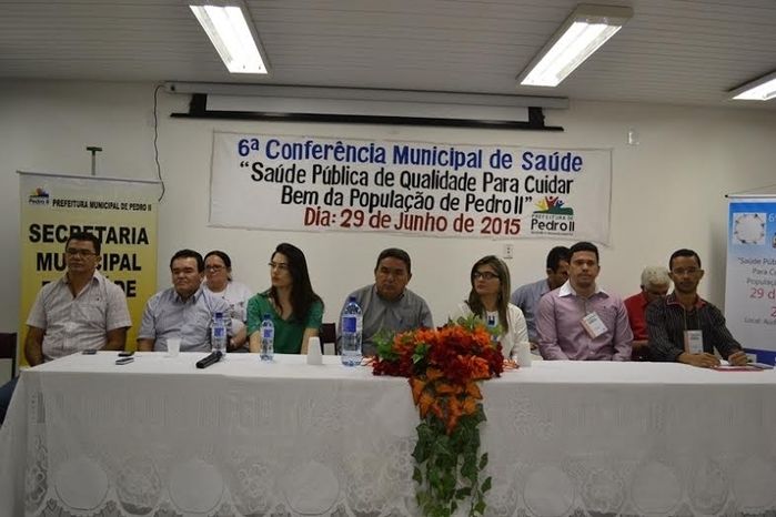 Realizada a 6ª Conferência Municipal de Saúde de Pedro II  - Imagem 2
