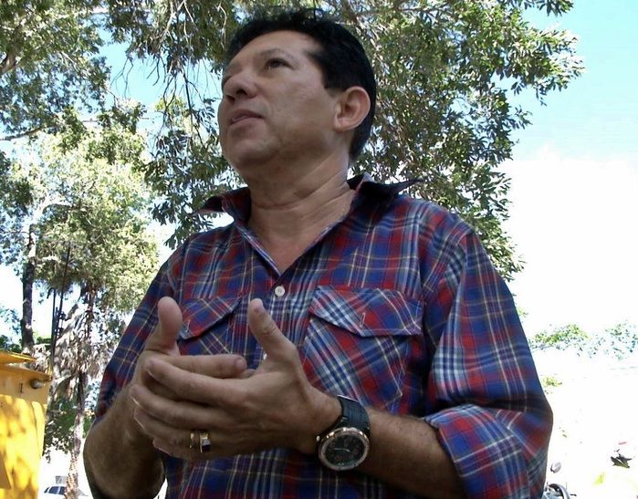 Romualdo Seno, presidente da Associação dos Mototáxis de Parnaíba. (Foto: João Júnior)