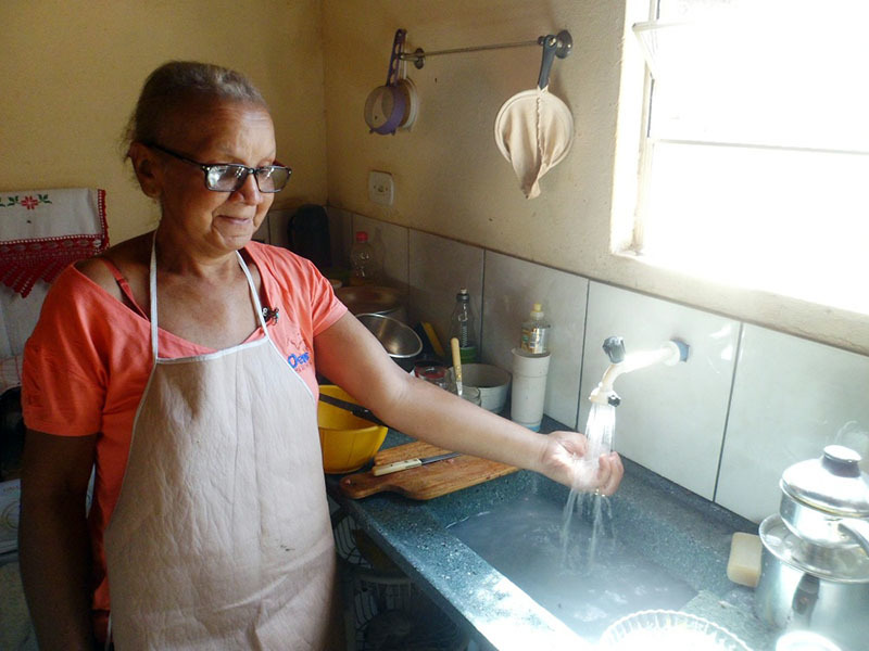 Água encanada muda a realidade de moradores da zona rural de Oeiras