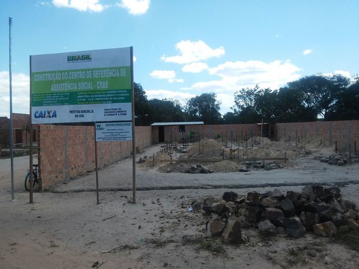 A PREFEITURA DE BOA HORA ESTA CONSTRUINDO A SEDE DO CENTRO DE REFERENCIA DE ASSISTENCIA SOCIAL-CRAS - Imagem 9