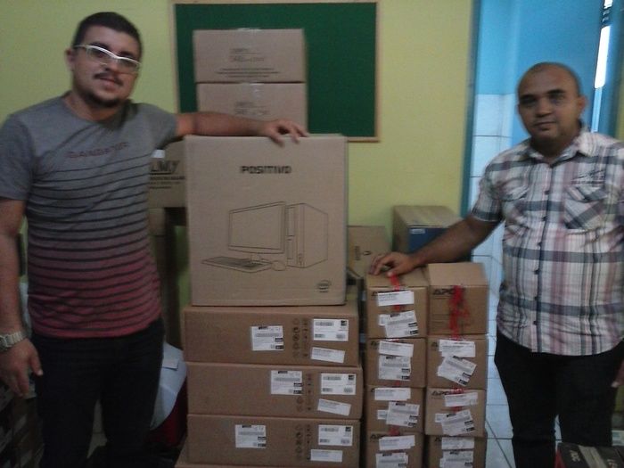 Saúde de Lagoinha Recebe Computadores e Tvs  - Imagem 2