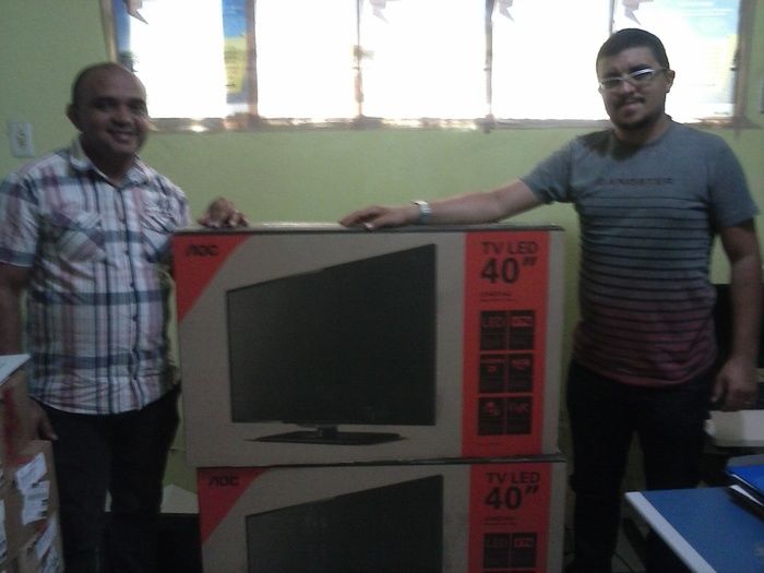 Saúde de Lagoinha Recebe Computadores e Tvs  - Imagem 1