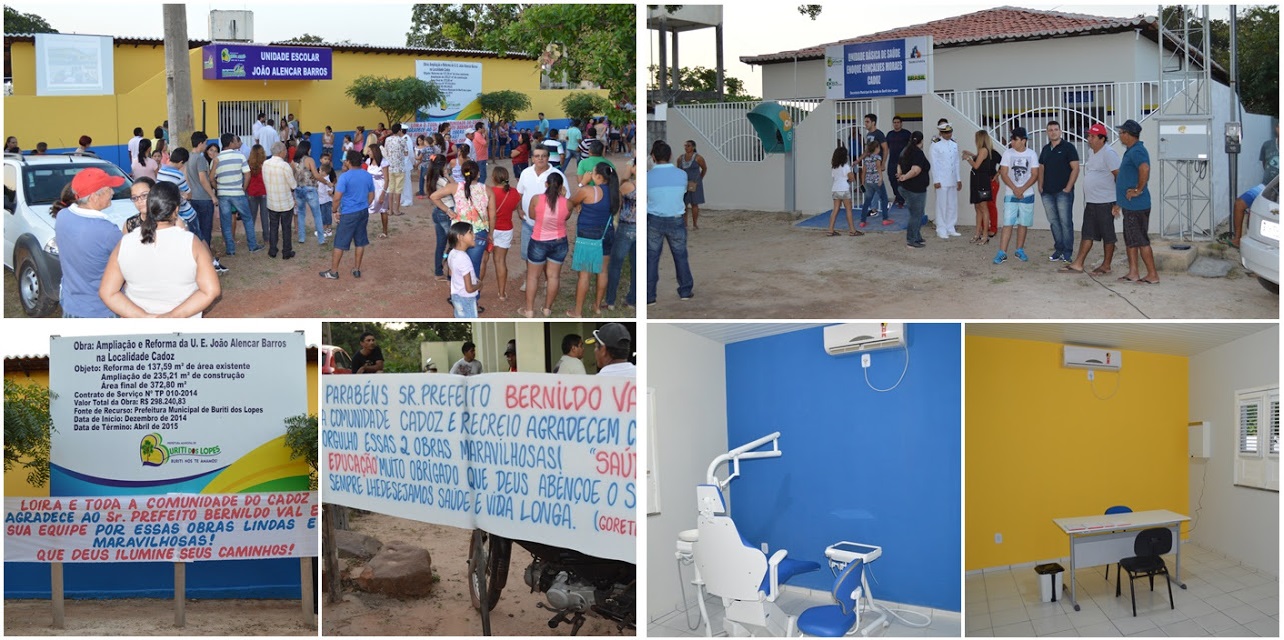Multidão acompanha prefeito Bernildo Val em inaugurações na zona rural