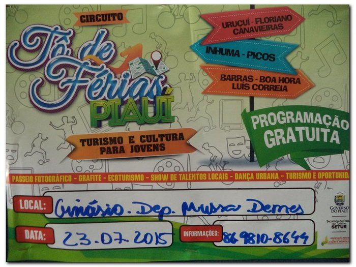 Circuito Tô de Férias Piauí-Inhuma - Imagem 1