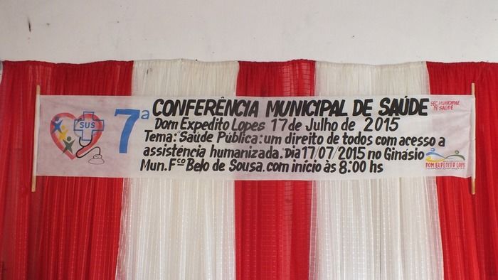 7ª Conferência Municipal de Saúde de Dom Expedito Lopes - Imagem 8