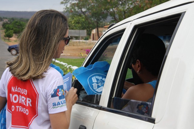 Secretaria Municipal de Saúde Promoveu a Campanha Viva no Trânsito - Imagem 12