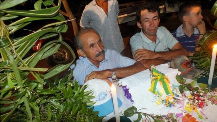 No interior do Piauí, Família e comunidade pagam promessa com Roda de São Gonçalo. - Imagem 72