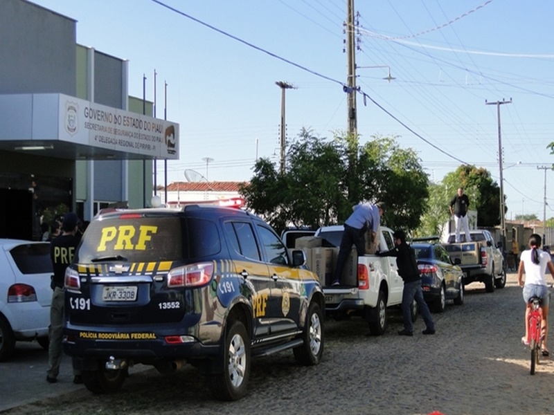 Operação suíno realizada em Piripiri - Polícia Civil, PRF e SEFAZ 