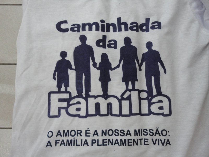 Semana nacional da família; Amor é a nossa misão                                                                 